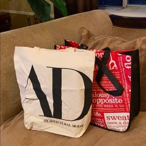 2 bagsfor $5only! Lululemon + Architectural Digest